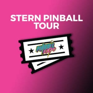 Stern Pinball Tour<br><span style="color:red; font-size:15px;"> (Valid 9:00 am Oct. 20th)</span>