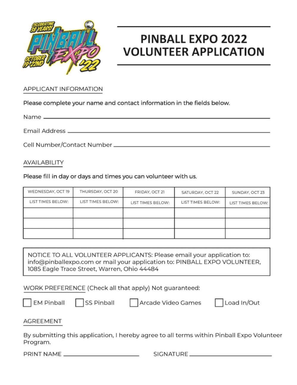 PinballExpo-2022-Volunteer-Form