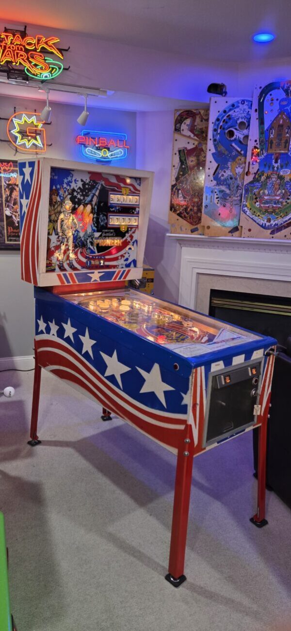 America 250 Door Prize: 1976 Gottlieb Pioneer pinball machine